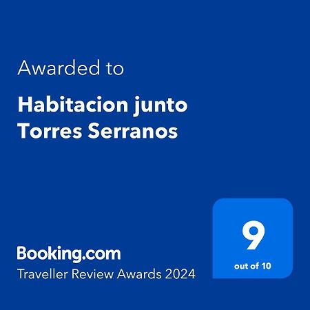 Habitacion Junto Torres Serranos Валенсия Экстерьер фото